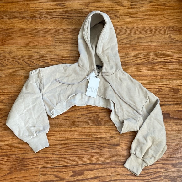 Zara cropped sweatshirt - Picture 1 of 1